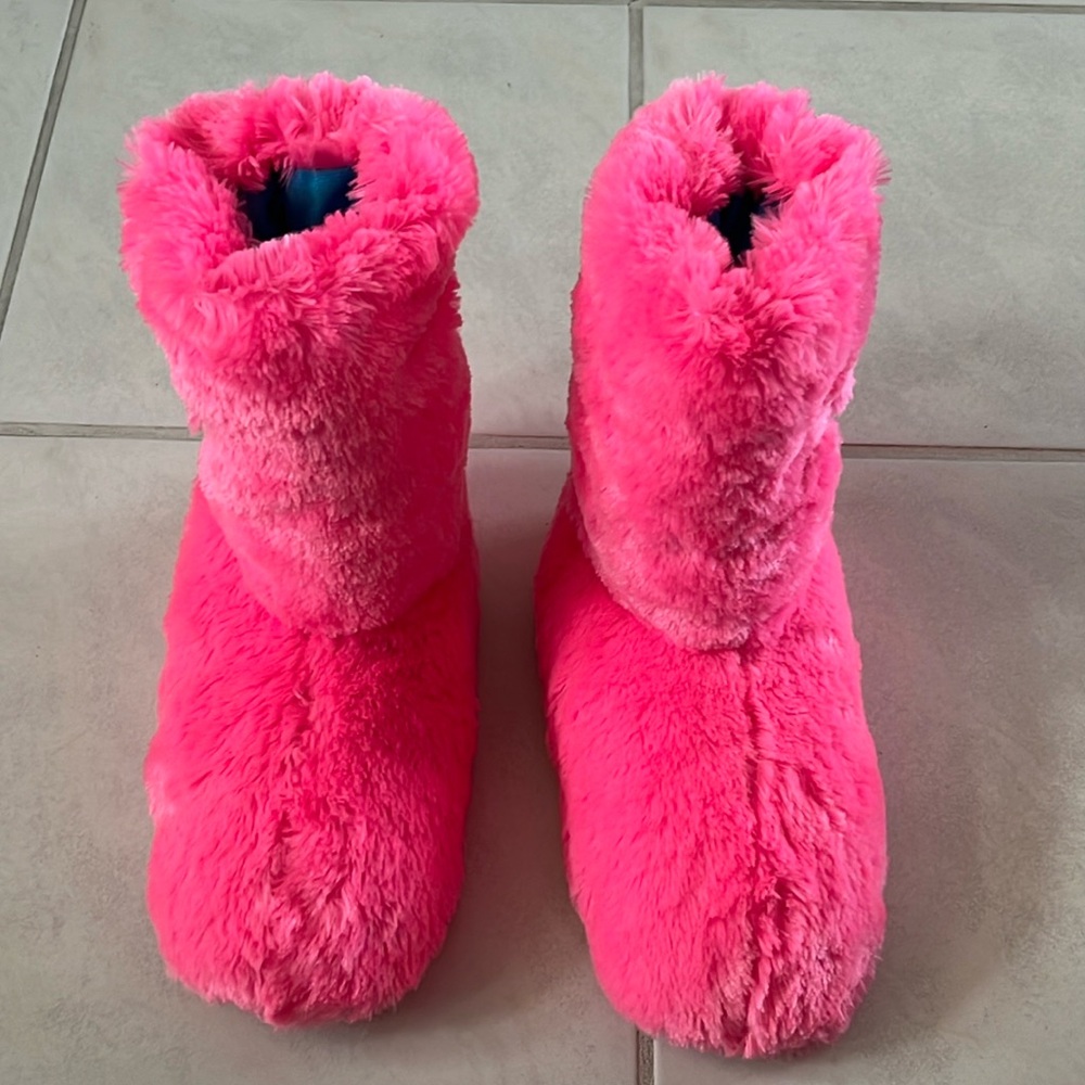 Justice Faux Fur Slippers